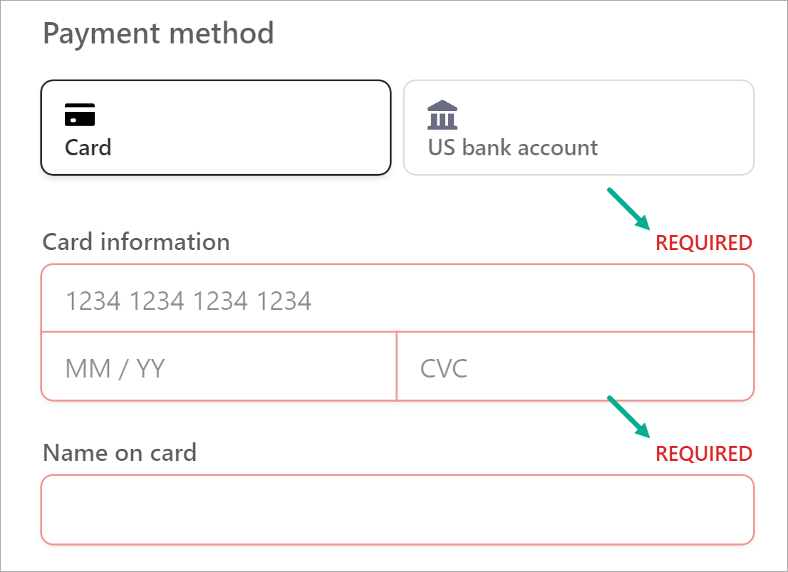 Configure a free trial without collecting payment details